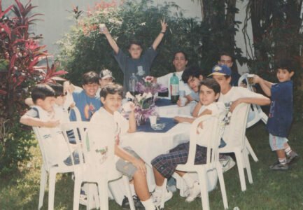 Sobrinhos-netos na festa dos 85 anos da TIA OLGA.